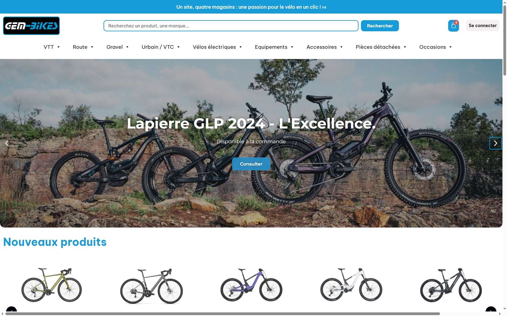 site de gem-bikes.com